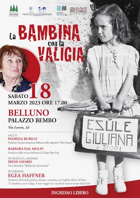 La bambina con la valigia