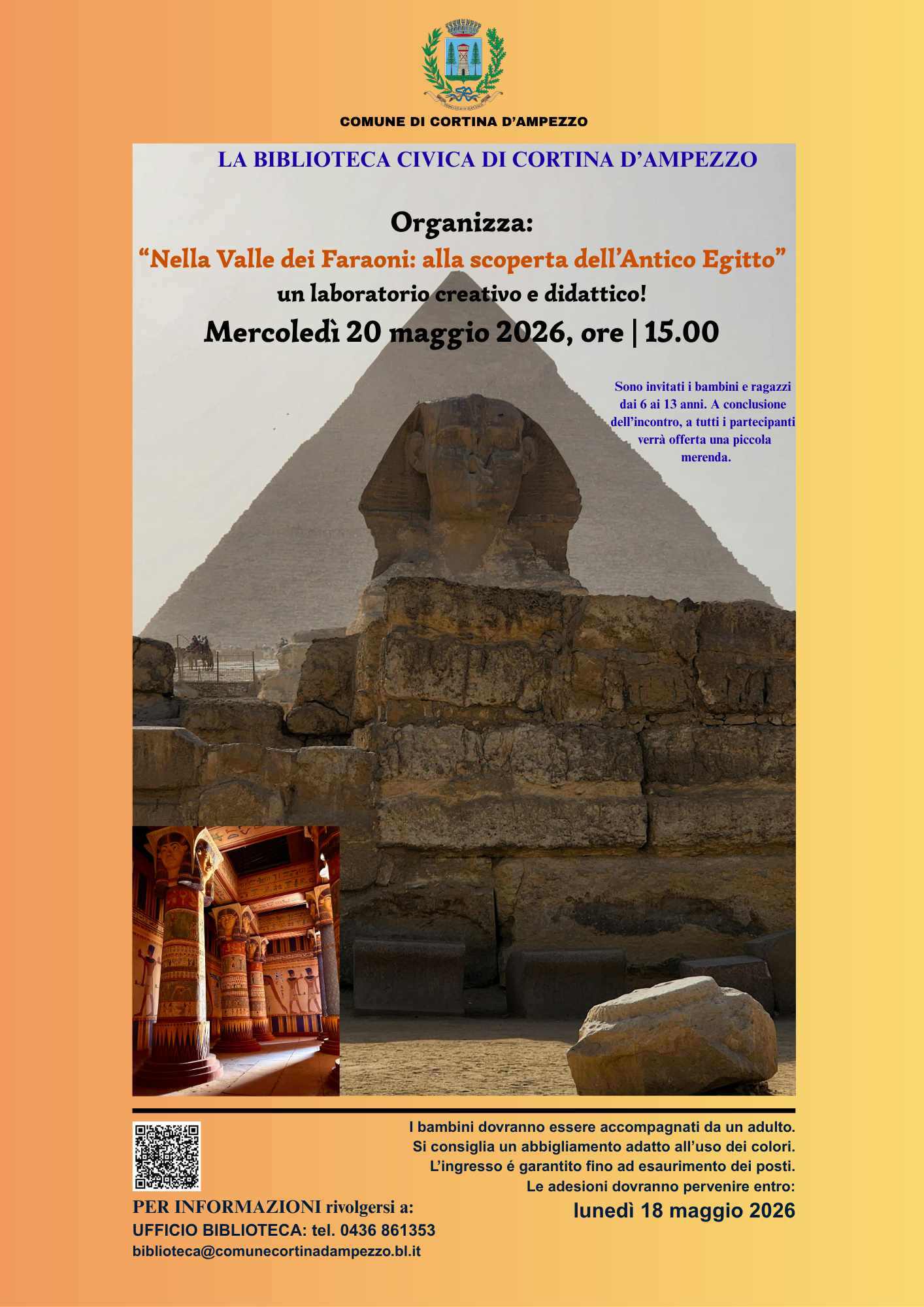 Laboratorio creativo e didattico dedicato ai bambini e ragazzi.