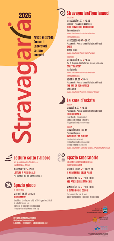 STRAVAGARIA 2026