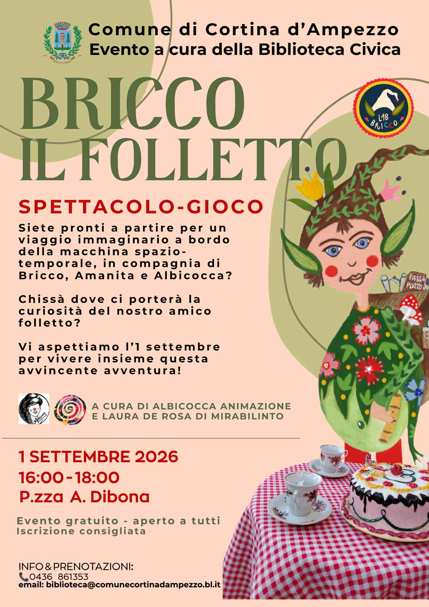 SPETTACOLO E GIOCO CON BRICCO IL FOLLETTO