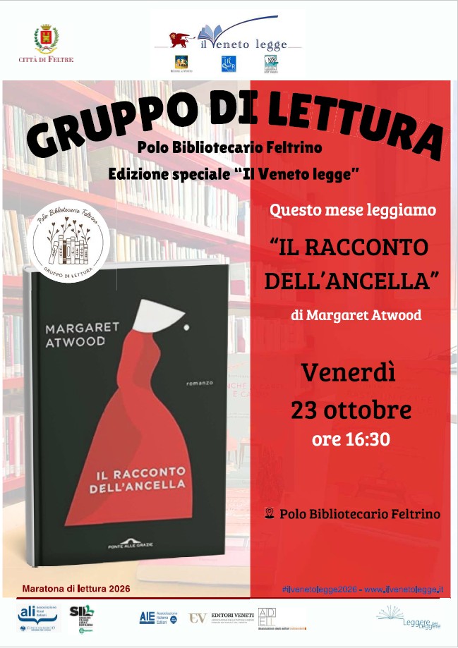 Maratona di Lettura "Il Veneto legge 2026". Gruppo di lettura